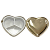 decorative pill box | metal pillbox | cloisonne heart shaped pill box