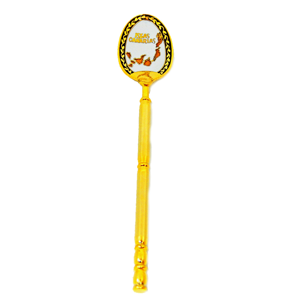 Souvenir spoons | Cloisonne round handle souvenir spoon