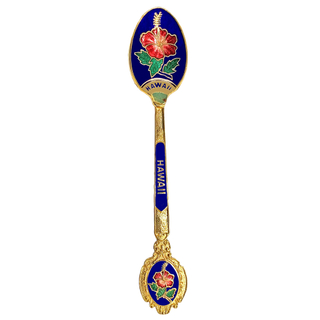 Souvenir spoons | Cloisonne flat handle souvenir spoon