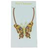 custom enamel butterfly necklace