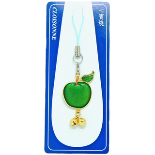 hard enamel charm | hard enamel pins | cloisonne apple charm 