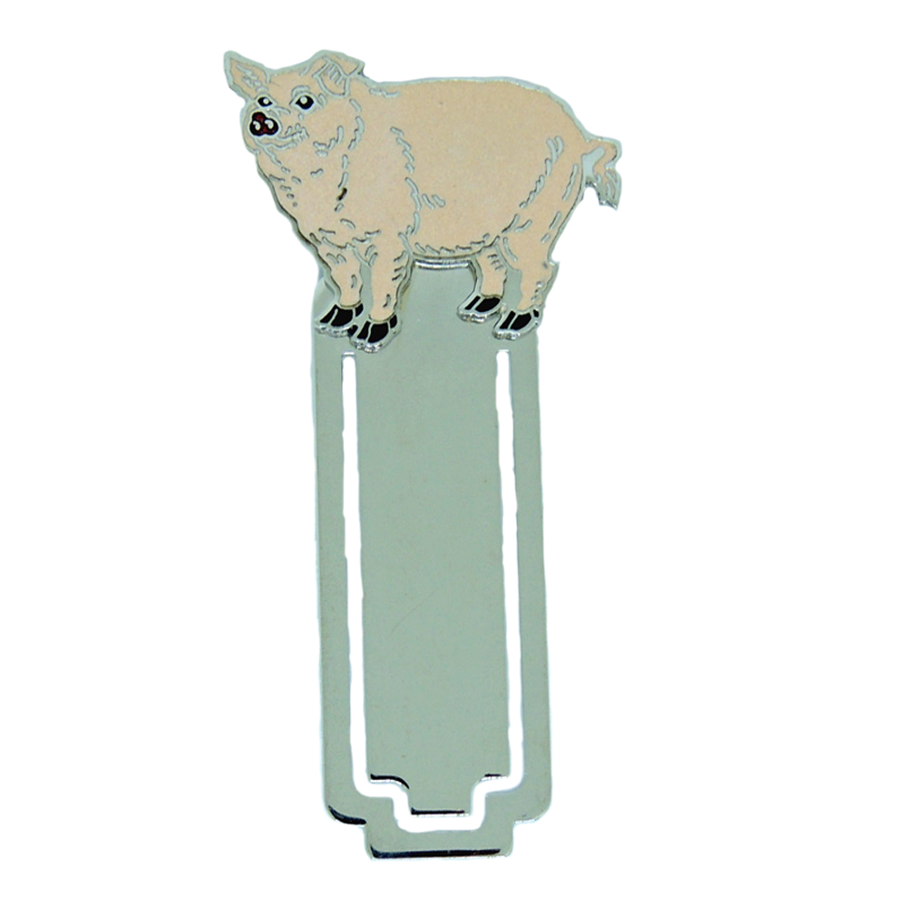 metal bookmarks | custom metal bookmark | Cloisonne animal bookmark (rectangle clip) 